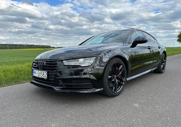 Audi A7 cena 155000 przebieg: 72000, rok produkcji 2017 z Sieraków małe 781